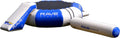 RAVE Sports Splash Zone Plus 12-Foot Water Bouncer with Log, Slide, and Swimming Platform, Blue, 22' x 19.5' x 48" (02010)