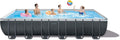 INTEX 26355EH Ultra XTR Deluxe Rectangular Above Ground Swimming Pool Set: 18ft x 9ft x 52in
