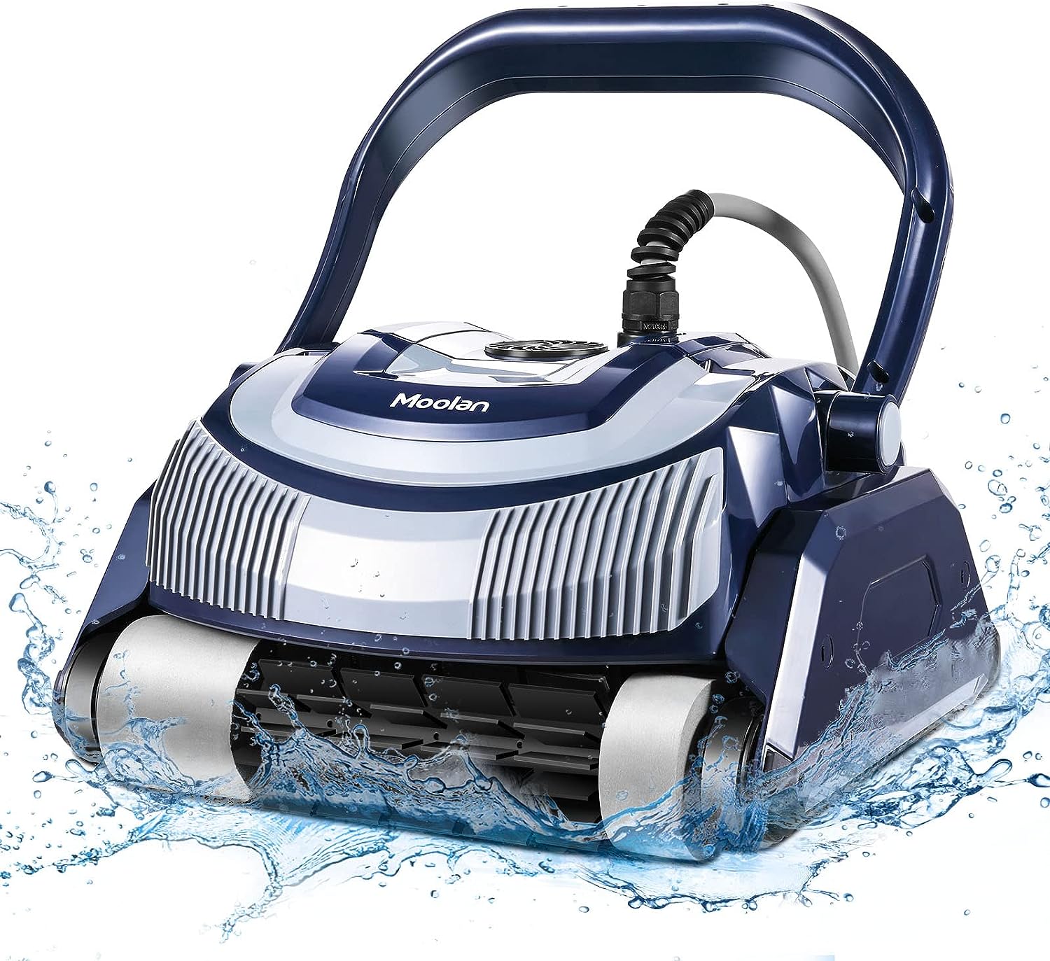 Moolan T1 Robotic Pool Vacuum Cleaner for In-Ground Pools up to 50 Feet
